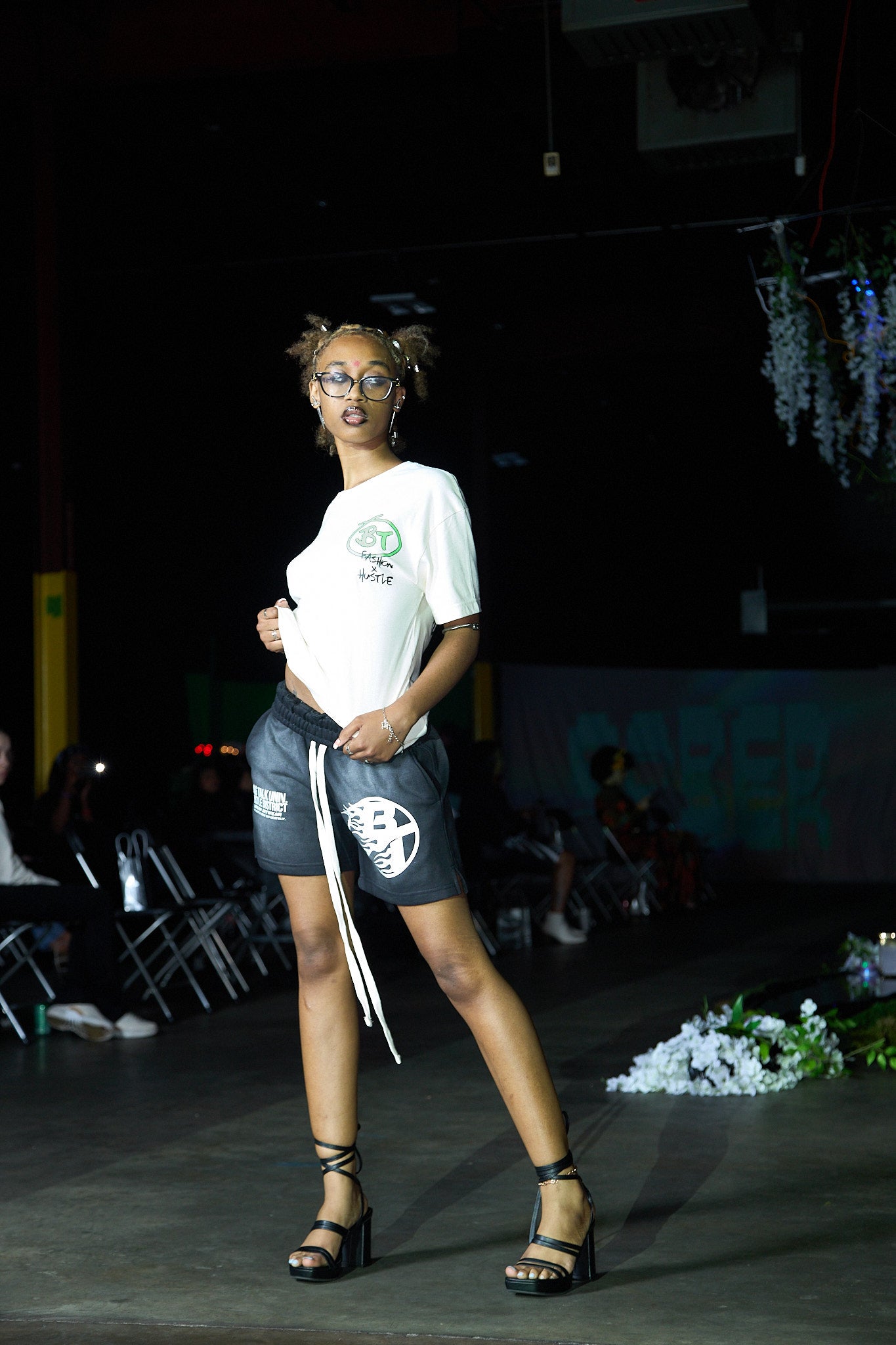 Hustle District Sun Dried Shorts (Black)