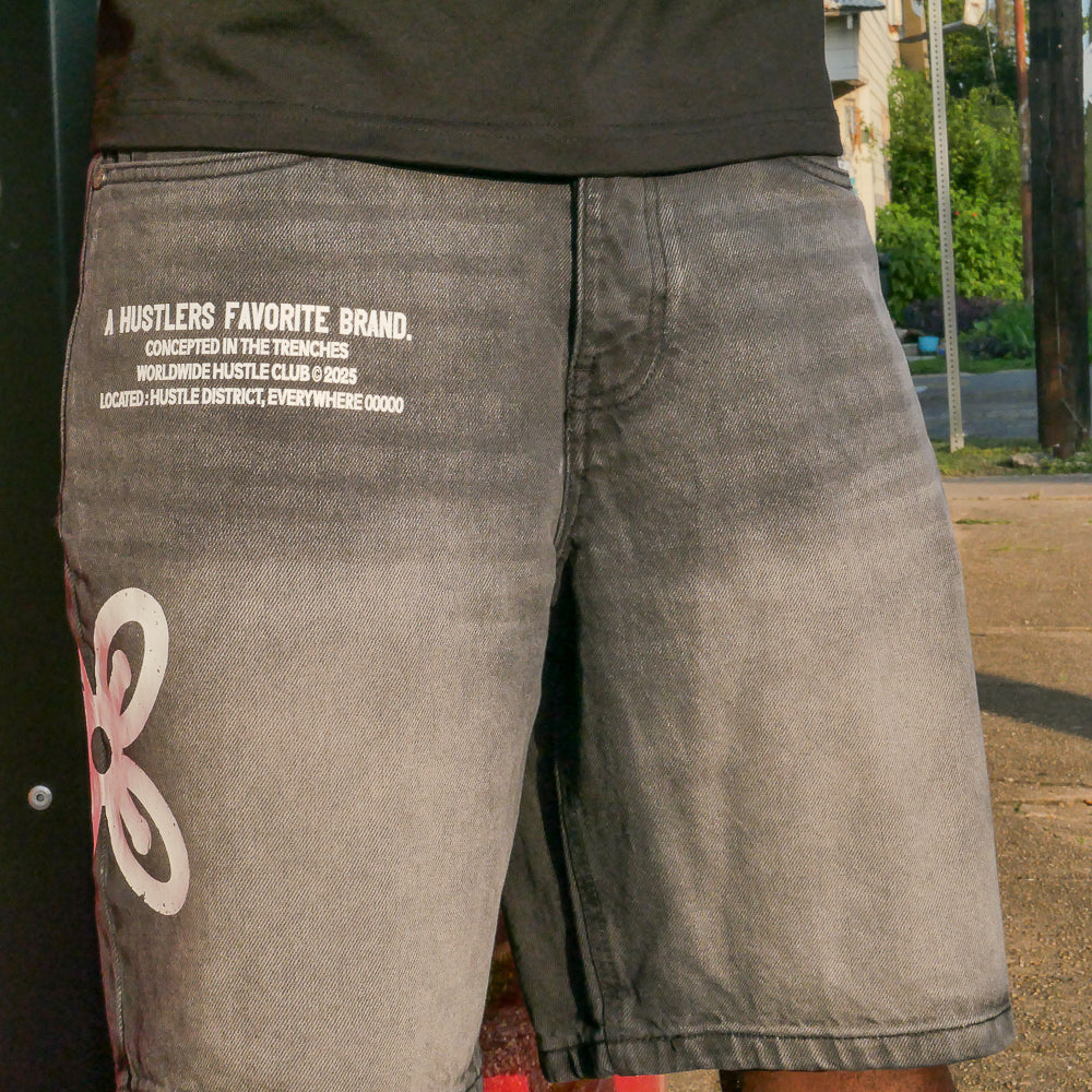 Hustle Club Denim (Charcoal)