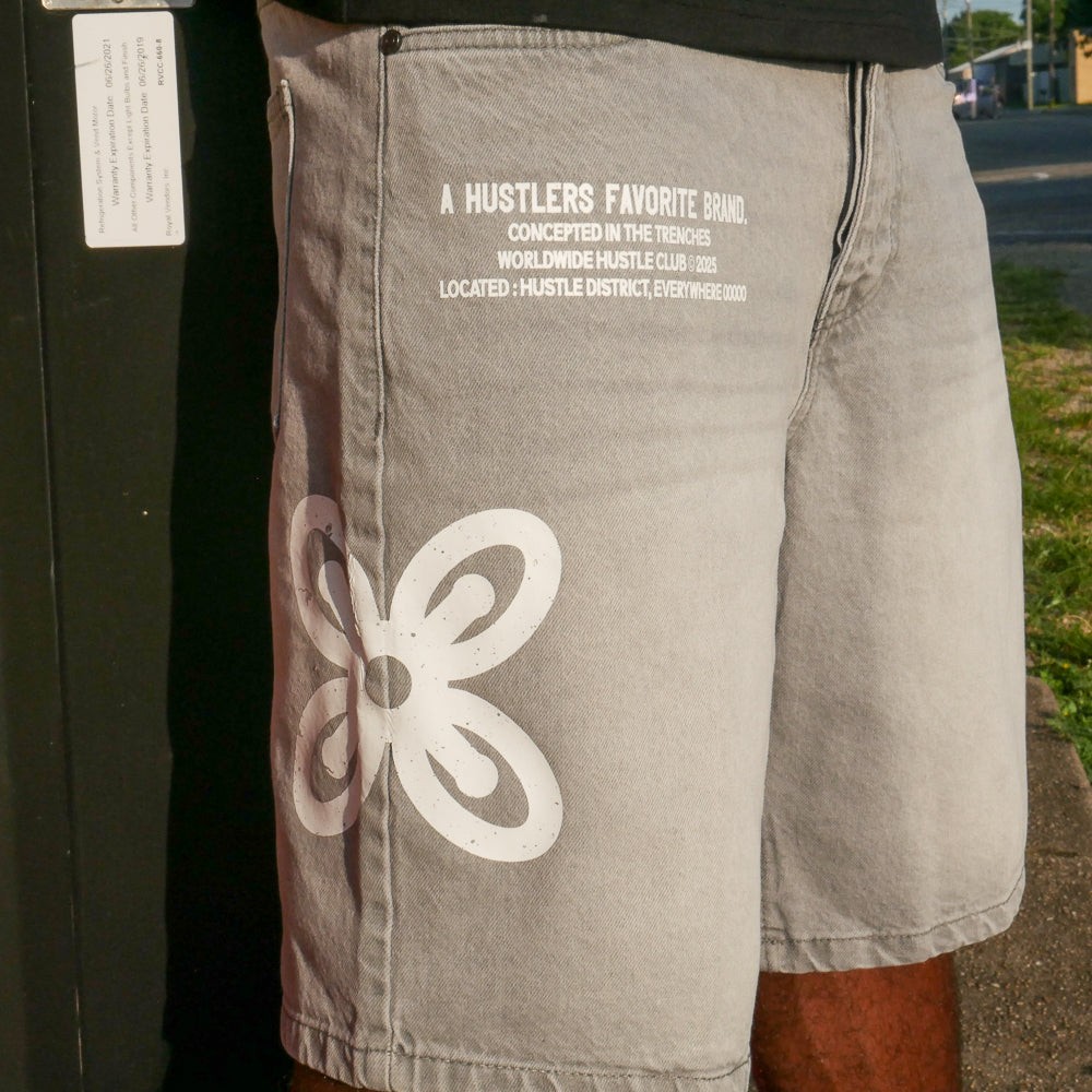 Hustle Club Denim (L. Grey)