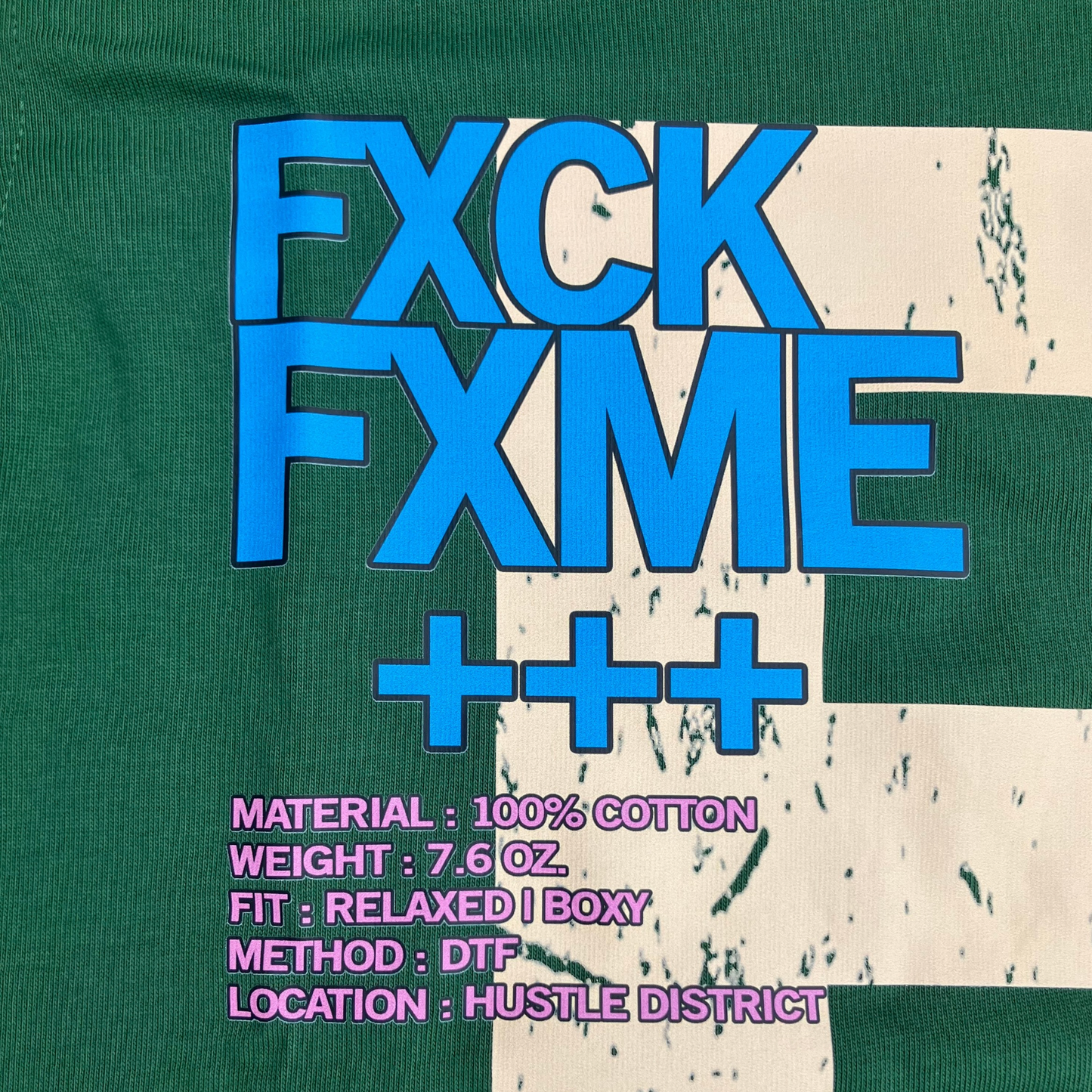 Fxck Fxme V2 Tee - Forest Green