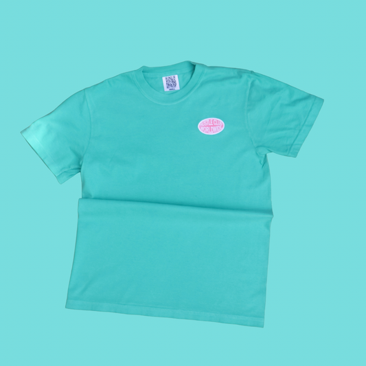 HCW Patched Tee - Island Green