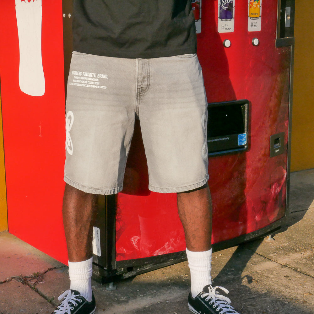 Hustle Club Denim (L. Grey)