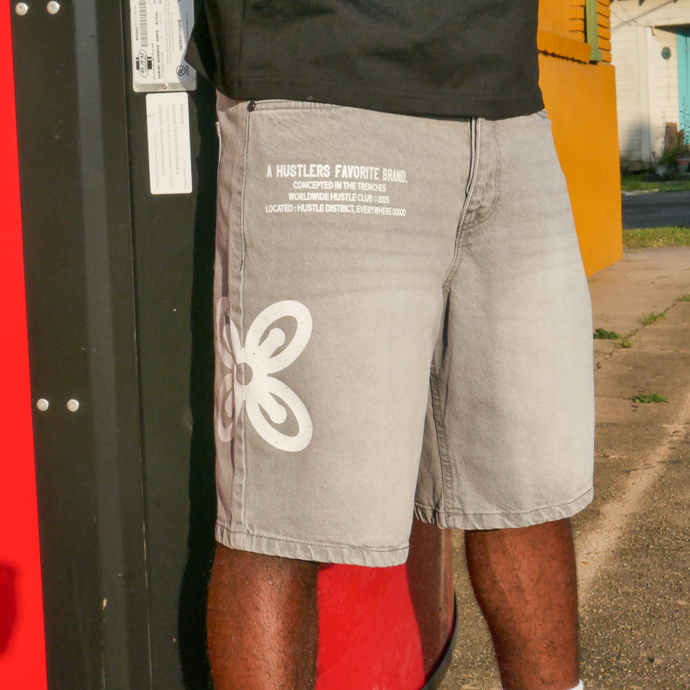 Hustle Club Denim (L. Grey)
