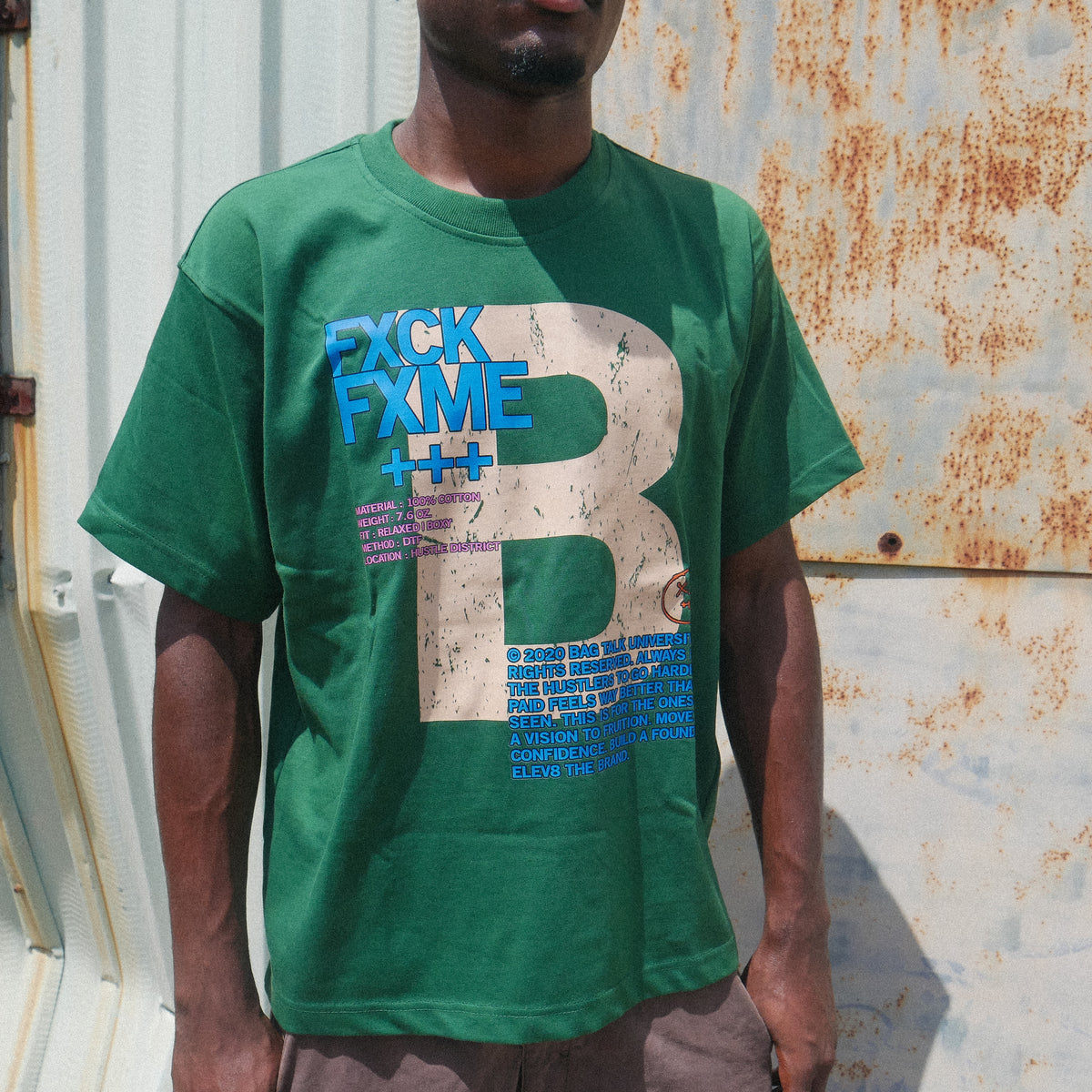 Fxck Fxme V2 Tee - Forest Green