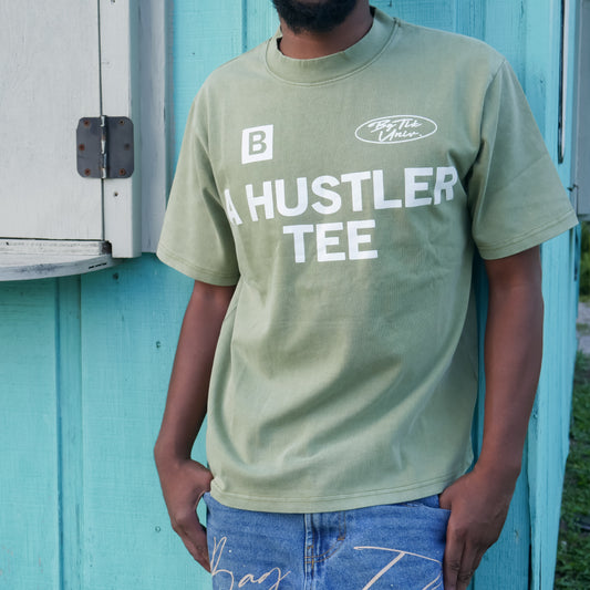 A Hustler Tee©️ Vintage Olive