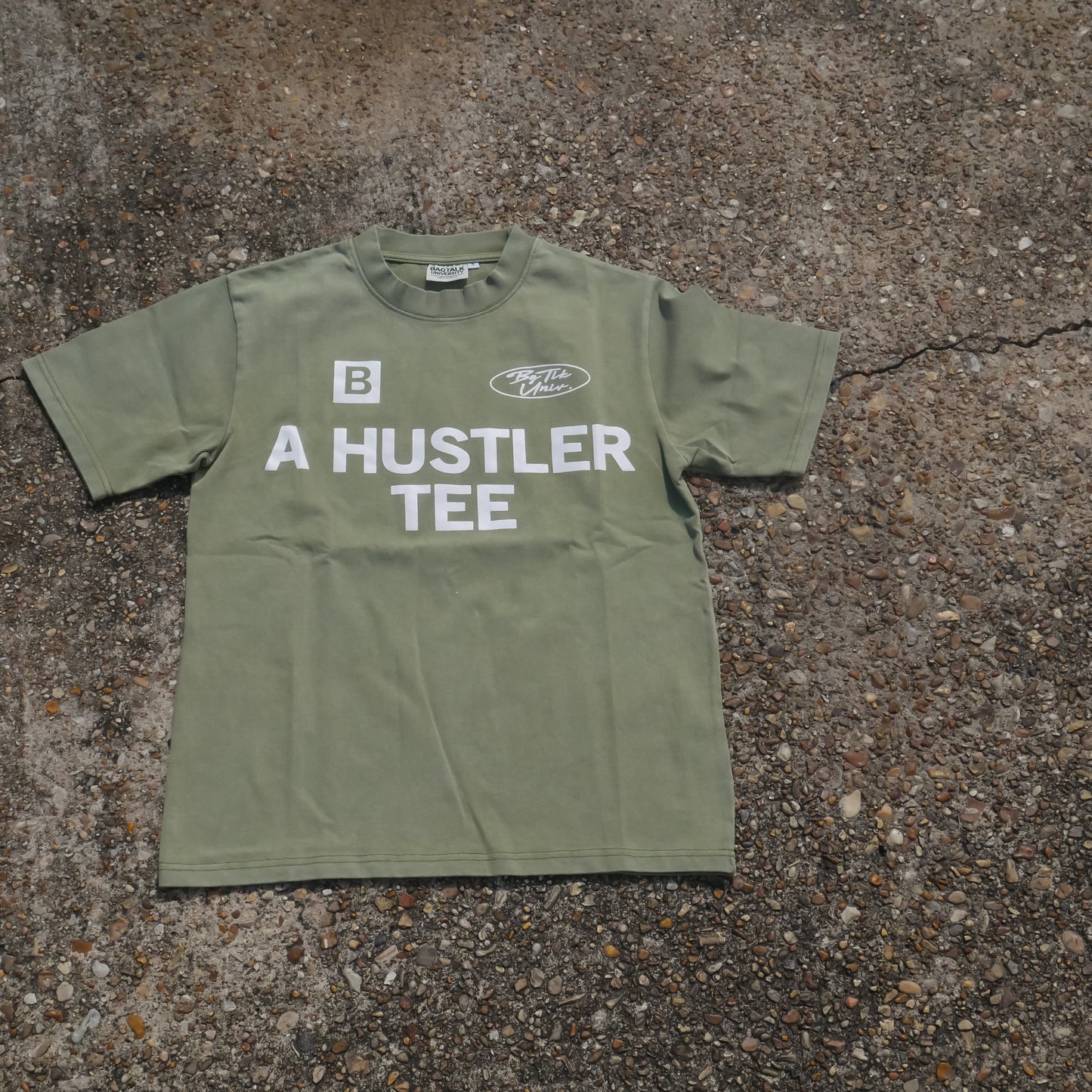 A Hustler Tee©️ Vintage Olive